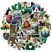 Assorted Bigfoot Sasquatch Sticker Pack - 20 Pcs - Decals for Laptops Phones