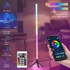 Floor RGB LED Lamp Corner Light Standing Mood Remote Colour Modern Minimalist AU