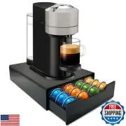 WORBIC Coffee Pod Drawer for Nespresso Vertuo Pod Holder Hold Up to 36 Large