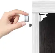 Jambini Magnetic Cabinet Locks | Child Safety Locks - No Tools or Screws Required (4 Locks + 1 Key)