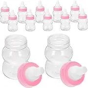 Zerodeko 12pcs Baby Bottle-Shaped Candy Boxes for Birthday and Baby Shower Decorations Multi-Functional Coin Bank and Party Favor Containers