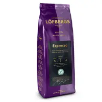 在飛比找PChome24h購物優惠-瑞典Lofbergs皇家咖啡豆Espresso(深烘焙)(雨