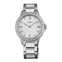 在飛比找Yahoo!奇摩拍賣優惠-「官方授權」ORIENT東方錶 女時尚晶鑽羅馬數字石英錶 陶