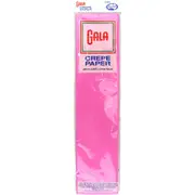 Gala Bright Pink Crepe Paper 240cm x 50cm (1 Sheet)