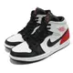 Nike 耐吉 休閒鞋 Air Jordan 1 Mid SE Red Black Toe 男鞋 黑 紅 AJ1 852542-100