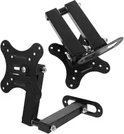 KOCKSHION 2pcs Monitor Wall Mount Bracket for Screens Securely Holds Tv Computer Displays Space Saving Design with Flexibility for Home Office Use