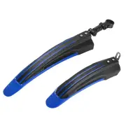 New Adjustable Bike Fender Set for 24-26" Mountain Bikes, Mudguard Set