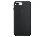 Apple Silicone Case For iPhone 8 Plus/7 Plus - Black