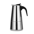 Coffeepot Stainless Steel Coffee Maker Portable Electric Mocha Latte K3U6