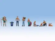 Noch 15879 Scouts (Pk6) Figure Set HO / OO Gauge