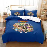 v787 Bed Sheets Garbage Pail Kids Bedding Set Single Twin Full Queen King Size Bed Set Aldult Kid Bedroom Duvetcover Sets Anime roupa de cama 3-Piece