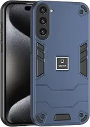 Compatible with Samsung Galaxy A55 5G Cover,Compatible with Samsung Galaxy A55 5G SM-A556 2 in 1 [Hard PC+TPU] Phone Case Blue