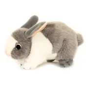 Bocchetta Plush Bunny Peter Grey and White Dutch Rabbit