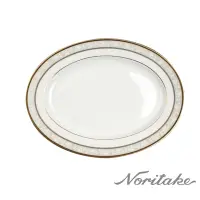 在飛比找Yahoo奇摩購物中心優惠-【Noritake 】花舞春風金邊橢圓盤29.4cm