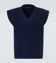 [Arch4] Arch4 Mr Southbank cashmere sweater vest AU 99 blue