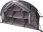 Tent Camping Shoes Organizer, 9 Shelf Classified Large Capacity Portable Folding Storage Cabinet for Shoes Clothes Daily Necessities Organization (Folding)