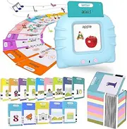 255 Talking Flash Cards for Toddlers 2-6 Years Kids Flash Cards with 510 Sight Words Speech Therapy Learn Alphabet ABC Letters Colors Number Shapes Animals Learning Toys Educational Toys