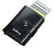 NNEOBA Wallet RFID Blocking PU Leather Card Holder