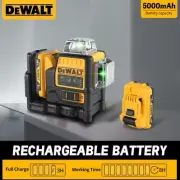 DEWALT DW089LG Laser Level 12Line 3 x 360 Degrees Vertical Horizontal Green