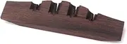 CIMAXIC 4 String String Wooden Guitar Bridge Rosewood Accessory for Guitar and Bass Replacement for Classical Instruments Enhances Playability and Sound