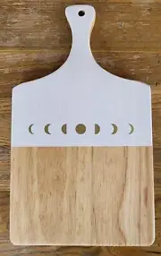 Thirstystone Wood Serving Board 12"×7" Paddle Shaped Cheese Wine