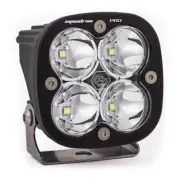 Baja Designs 490001 for Squadron Pro Spot Pattern Black LED Light Pod - Clear
