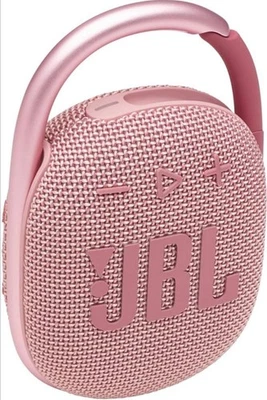 JBL Clip 4 Portable Portable Speaker System - Pink