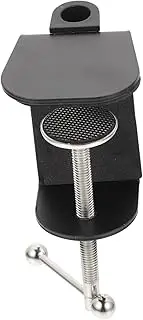 FRCOLOR Multi Function Metal Clamp for Desk Table Mounting Bracket for Lamps Microphones and More Stable Design for Home Studio and Broadcasting