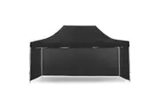 Gazebo Tent Marquee 3x4.5m PopUp Outdoor Wallaroo Black