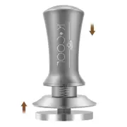 58mm Espresso Tamper, Premium Barista Tools Coffee Tamper with Spring Loaded