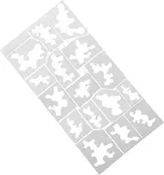Sewroro Reusable Camo Pattern Stencils for Model Painting Hollow Out Design for Scrapbooking Journaling and DIY Crafts Versatile Tool for Accurate Camouflage Effects