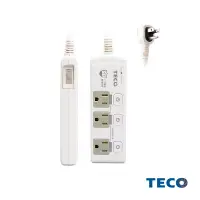 在飛比找蝦皮商城優惠-TECO 高溫斷電四開三插延長線(4尺) XYFWL240R