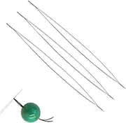 Beading Needle - Large Eye Needles | Big Eye Bead Needles for Seed | collapsiblee Eye Beading Needles for String Seed Waist Beads Bracelet Necklace