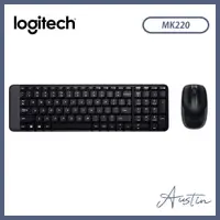 在飛比找蝦皮購物優惠-『現貨』［logitech 羅技］無線滑鼠鍵盤組 MK220