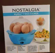 Nostalgia MyMini 7 Egg Cooker Blue