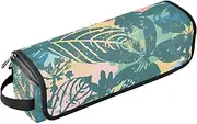 [sanluoli] Hair Tool Travel Bag for Women with Heat Resistant Mat Hair Tools Organizer Storage Bag Personalized Light Color Green Travel Essentials for Women