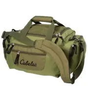 Cabela’s Catch All Gear Bag Weather Resistant Green Polyester 6 Pocket Hunting
