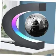 Magnetic Levitation Floating Globe with LED Lights 3 inch Map Globe with Black