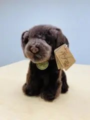 Aurora Miyoni Tots Chocolate Lab Puppy Plush Brown Labrador Stuffed Animal