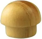 Romak CBA002 Pine Wood Cover Button, 8 mm Diameter