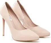 [Generic] HUNTD - 12cm Stiletto Heels (Patent Nude) – Pointed Court Shoe - Vegan and Ecofriendly Materials – Cruelty Free Fashion – Luxury Australian Brand – Comfortable Non Leather – Perfect for Work and Going Out