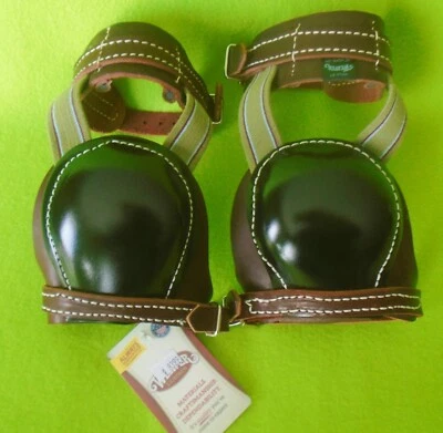 New WEAVER Leather Premium Professional Quality SKID BOOTS ~ROLLER Buckles