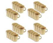 4x 8pc EcoSouLife Rice Husk/Melamine Soul Reusable Drinking Mug Wedding 296ml