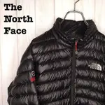 THE NORTH FACE 北面 羽絨服 夾克外套 XL 黑色 刺繡 日本直送 二手