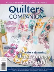 Australian Quilters Companion Magazine Issue 129 / LATE LOUNGE LOVER QUILT