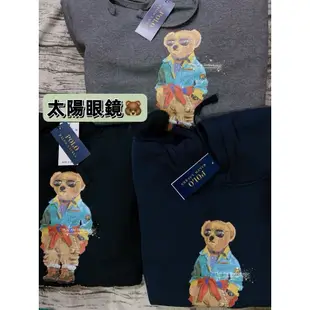 現貨 （多款）美國🇺🇸Outlet Polo 熊 RALPH LAUREN 長袖刷毛連帽上衣 帽T