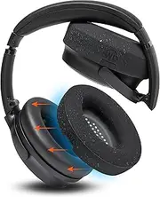 WC SweatZ QuietComfort - Patented Gym Sweat Earpad Covers for Bose QuietComfort 35 & 35ii, QC45 / SE/QuietComfort 2023 & More, Made by Wicked Cushions | Sweatproof & Easily Washable | Black