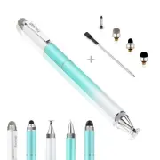 Capacitive Stylus Pen (4 in 1),Universal Touch Screens Stylus Pen for iPad/Pr...