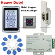 125KHz RFID Card&Password Door Access Control+Door Strike Lock+Touchless Exit