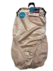Vanity Fair Hi Cut Womens 4XL 11 Radiant Collection Light Control 3 Pack Soft